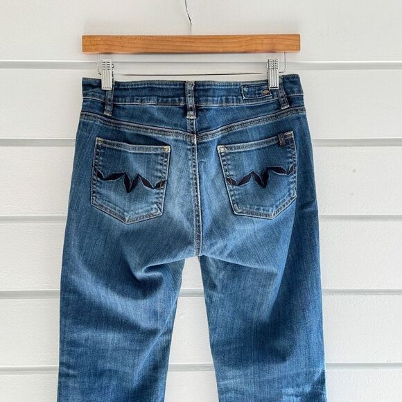 Buffalo David Bitton Women’s Mega Stretch Regular Rise Bootcut Jeans Size 30 - Picture 4 of 9